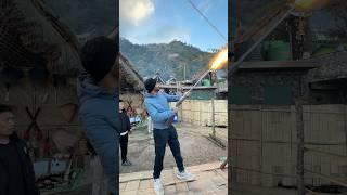 Gun Firing in Hornbill Festival #shorts