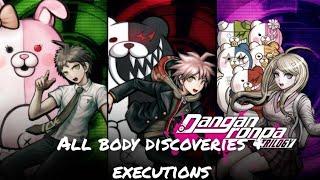Danganronpa Series-All Body Discoveries & Executions