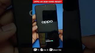 OPPO A9 2020 (CPH1937) Hard Reset Password Forgot #shorts #A2GSM