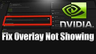 FIX NIVIDIA GEFORCE EXPERIENCE OVERLAY NOT WORKING // Under 1 Minute Fix // 2023