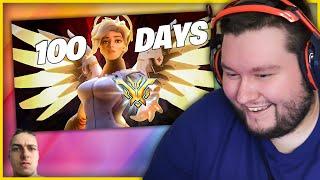 Flats Reacts To "I Spent 100 Days On A Mercy Unranked To GM"