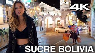 Sucre. Bolivia. 4K Walk