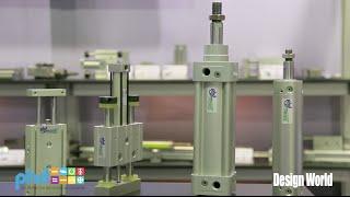 Optimax OEM pneumatic cylinders and linear slides from PHD on display at PackExpo