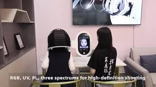 Magic mirror max skin analysis for skin problems detection