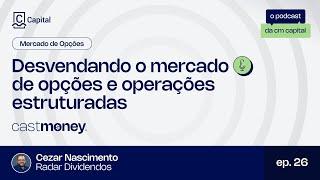 OPÇÕES E OPERAÇÕES ESTRUTURADAS: guia completo com a Radar Dividendos - Cast Money #26