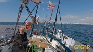Solo Sailor Edward Walentynowicz: Onboard at the start of GGR 2022