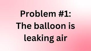 Balloon Troubleshooting By Gala Supplies - Balloon Repair Tutorial