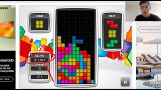 GETTING 1,000,000 POINTS ON TETRIS.COM (with very insightful commentary)