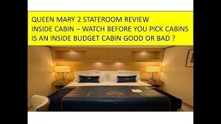 Queen Mary 2, Inside Standard Cabin Review: WATCH BEFORE YOU SAIL!