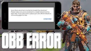 Sorry There Was an Error During The Google Play Download | Call of Duty Mobile Error Download