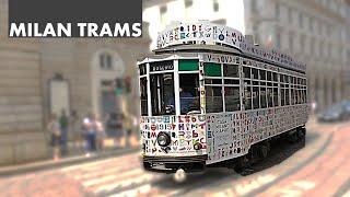 Taking a Ride on the Trams of Milan, Italy