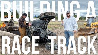 BUILDING A PRIVATE RACE TRACK | SMALL PROBLEMS | VLOG 003