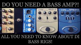 Do you need a bass amp? Let’s talk about DI bass rigs (Bass Chat No:3)