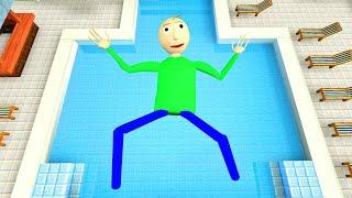 Baldi's Basics Ragdoll Jumps & Falls (GMOD) Episode 366