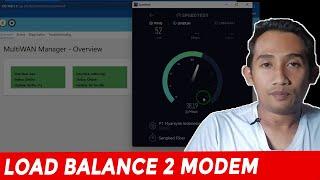 LOAD BALANCE 2 MODEM DI OPENWRT MOD REYRE LE 11