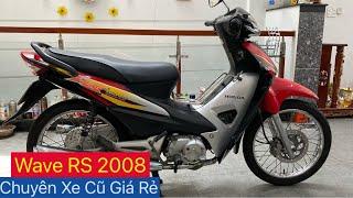 Xe Máy Giá Rẻ Wave RS 2008 Zin Đẹp Mới Về Lh 0983533445