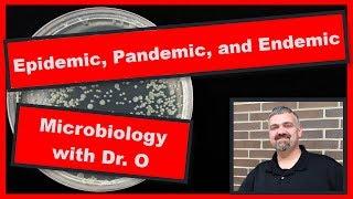 Epidemic, Pandemic, and Endemic Diseases:  Microbiology