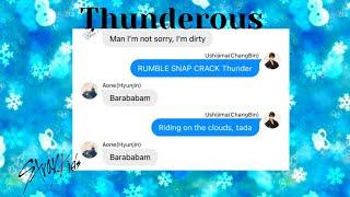 [Haikyuu Texts] Thunderous - Skz || The softie squad as Stray Kids ||