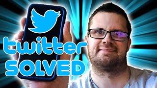 How to change your twitter display name and  handle on a mobile device