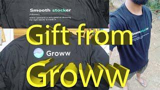 Groww Free T-Shart // Unboxing