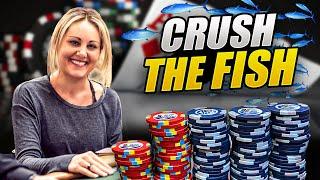 How to play against a POKER FISH! Exploit weak players with these SIMPLE Tips!