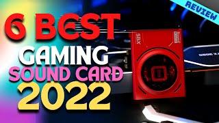 Best Sound Cards for PC Gaming of 2022 | The 6 Best Sound Card Review