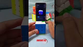 Rubik Cube Solve By App  #rubikscube #shorts #cubing