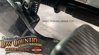 Doc Harley’s Trike Parking Brake Flip