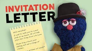 ️ How to write an INVITATION LETTER Greetings and farewells in English for Kids