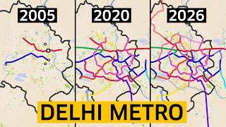 How Delhi Metro Became India's Largest Metro Network