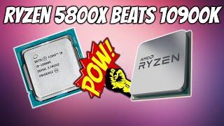 Ryzen 7 5800X Beats The i9 10900k In Gaming + Ryzen 5900x 5Ghz Leak and Big Navi Full Specs.