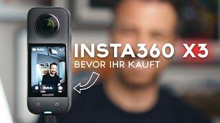 VOR- und NACHTEILE der INSTA360 X3 im Vergleich zum Vorgänger.