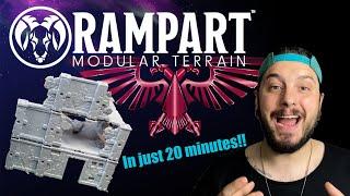 WELCOME TO RAMPART. Tabletop terrain for all.