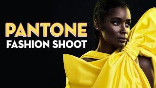 Using the 2021 #Pantone Color of the Year for a Creative Fashion Shoot - Photo Deconstruction