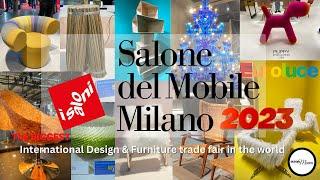 SALONE DEL MOBILE  2023 the biggest international design and furniture fair in the world.