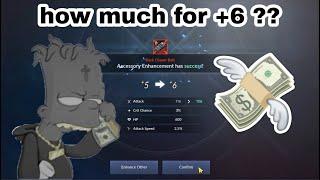 Black Desert Mobile : Auto Buy $2.100++ package !!  enhance Red Acc is more easier than Red Relic ??