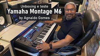 Aunboxing e teste do Montage M6, By Agnaldo Gomes #yamaha