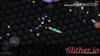 Slither.io Gameplay! I think im good at it!?