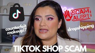 TikTok Shop Scams | Counterfeit makeup!? Dropshipping