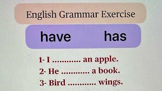 Have or Has ? English Grammar Lesson