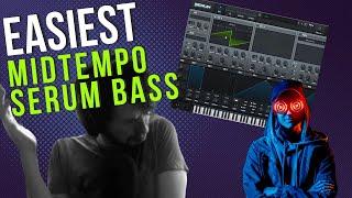 Easiest Midtempo Bassline | Dark Electro Heavy  Serum Bass