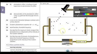 Pete explaining the PHET animation of the photoelectric effect