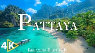 FLYING OVER PATTAYA - Amazing Beautiful Nature &  Relaxing Music