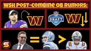 WSH QB REPORTS: "WSH Likes Maye Over Daniels" - Connor Rogers! Kirk Cousins Return to DC? & More!
