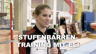 Die Turnreporterin: Stufenbarren-Training mit Eli