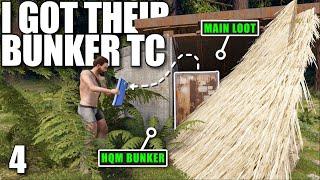 I GOT TC AUTH ON THIS CLANS EXTERNAL HQM BUNKER | Solo Rust