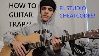 how to make a trap beat with an actual guitar