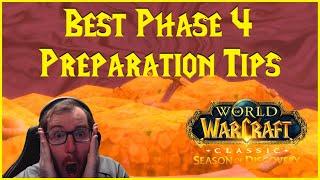 Season of Discovery: Best Phase 4 Preparation Tips