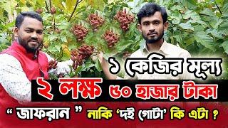 ১ কেজির মূল্য ২ লক্ষ ৫০ হাজার টাকা। কি এটা, জা_ফরান নাকি দই গোটা ?