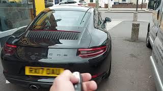 Porsche 911 Carrera 2017 Cheie de rezerva, Scurt video despre cum se face , Spare key,  2021